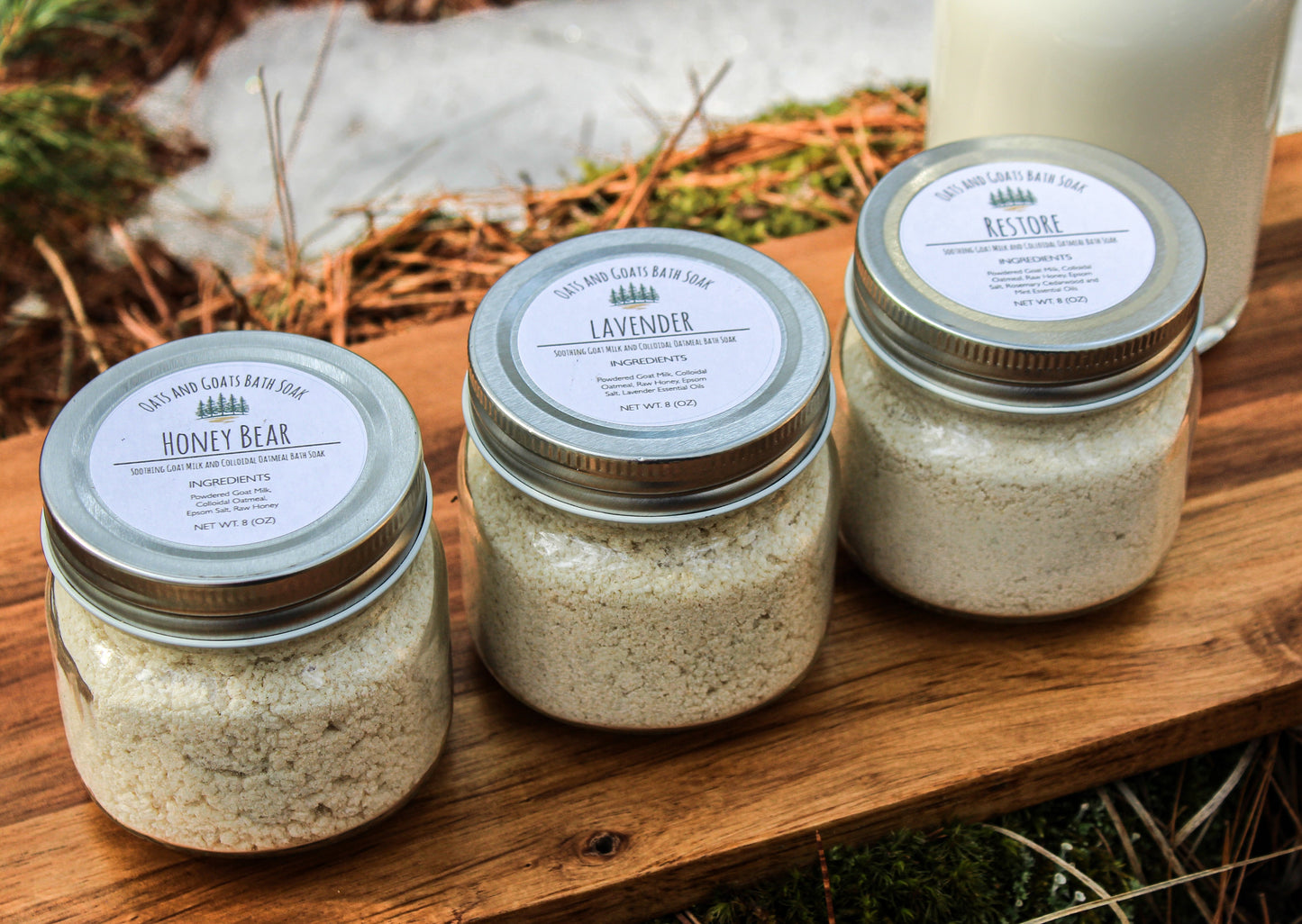 Oats and Goats Bath Soak | Honey Bear