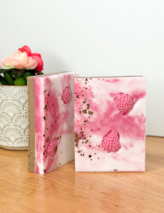 Chocolate Covered Strawberry | Natural Goat Milk Soap